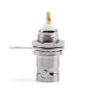 Balení 10 konektorů BNC zásuvka pro montáž pájecího panelu přímo