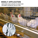 300 stykker wire bur clips med 1 stykke metal kanin bur reparation tang