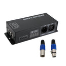 LED RGB DMX 512 Controller Dekoder Dimmer 3Channels 24A 3x8A Strip Light