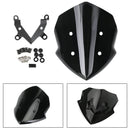 ABS 4mm Motorrad Windschutzscheibe Windschutzscheibe für Kawasaki Z125 2019-2020 Generic