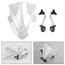 Universal 7/8 '' 22 mm Manillar ABS Plástico Parabrisas de motocicleta Parabrisas genérico