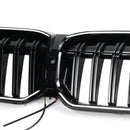 BMW Série 3 G20 G28 2023-2024 Grade frontal em preto brilhante