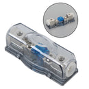 Bloco de suporte de fusível ANL em linha de áudio para carro 4/8 HA IN 4/8 GA OUT com fusível Multi-A