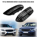 2015-2018 MERCEDES BENZ CLASSE C W205 Base da tampa do farol de neblina em favo de mel