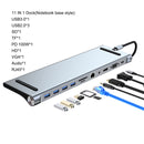 11 en 1 adaptador USB C a HD PD 100W para MacBook iPad Pro 11 12.9 iPad