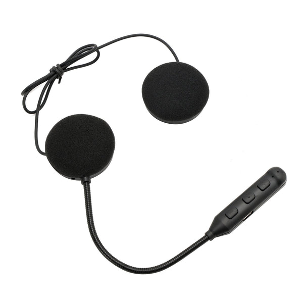 Universal Lautsprecher Player Helm Bluetooth Kopfhörer Headset Schwarz Für Motorrad