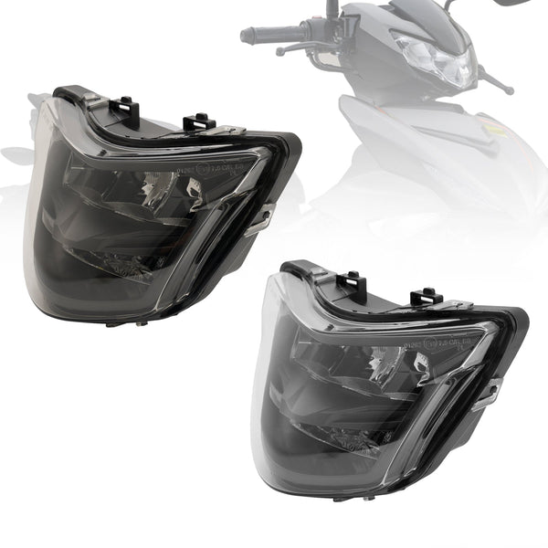 Yamaha Lc150 Y15Zr Scooter Faro Protección De Faros Protector Grill Led