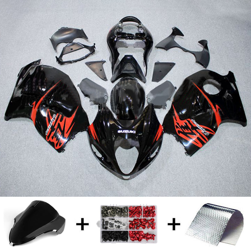 Zestaw owiewek Amotopart do Suzuki Hayabusa GSX1300R 1999-2007 Korpus z tworzywa sztucznego ABS