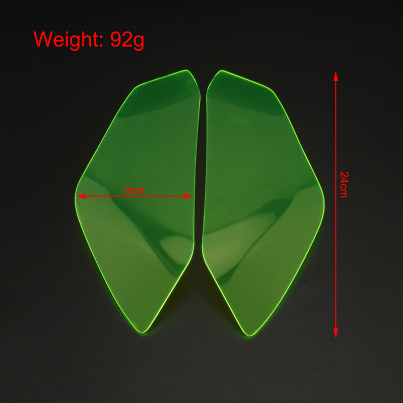 Frontlysglassbeskyttelsesdeksel passer til Honda Cbr1000Rr 2017-2020 Smoke Generic