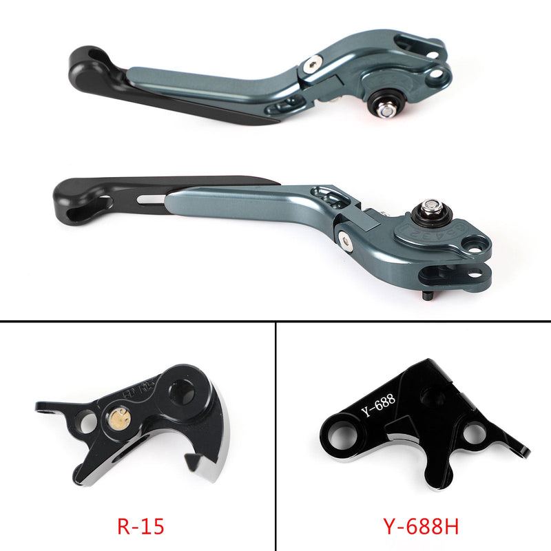 Einstellbarer Kupplungsbremshebel für Yamaha MT-09 Tracer 900/GT 21-22 YZF R6 17-20 Generic