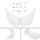 Capa protetora da lente do farol dianteiro se encaixa Kawasaki Ninja Z1000 07-09 Azul Genérico