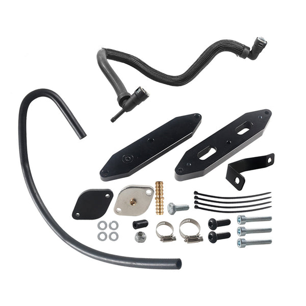 EGR Delete Kit med Jet Pipe för 2011-2023 Ford 6.7L Powerstroke Diesel Generic