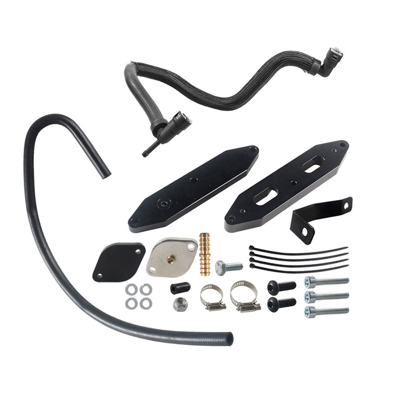 Kit de exclusão EGR com tubo de jato para Ford 6.7L Powerstroke Diesel genérico 2011-2023