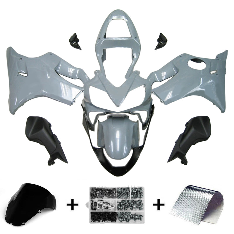 Amotopart Honda CBR600 F4i 2001-2003 Juego de carenado Cuerpo Plástico ABS