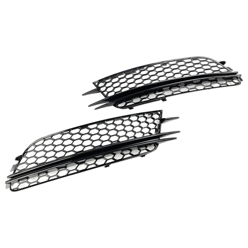 Audi A6 4G C7 2012-2015 2ST Främre Dimljus Kåpa Bezel Bumper Grille.