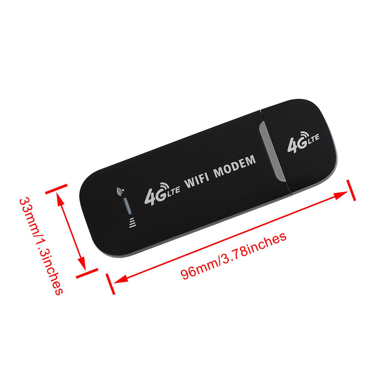 Entsperrter USB 4G Dongle LTE WIFI Wireless Router Mobiles Breitbandmodem SIM-Karte