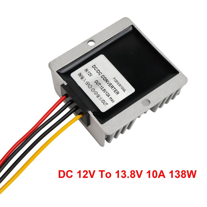 DC-DC 12V-13,8V 10A 138W Zwiększający moc regulator konwertera zasilania Wodoodporny