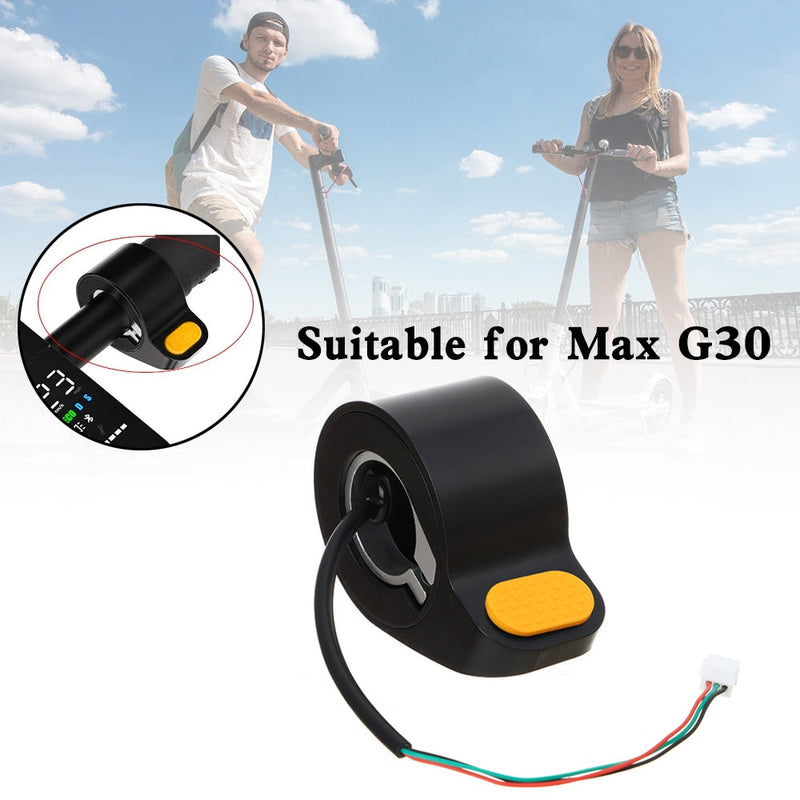 Acelerador de polegar para scooter elétrico para Ninebot MAX G30