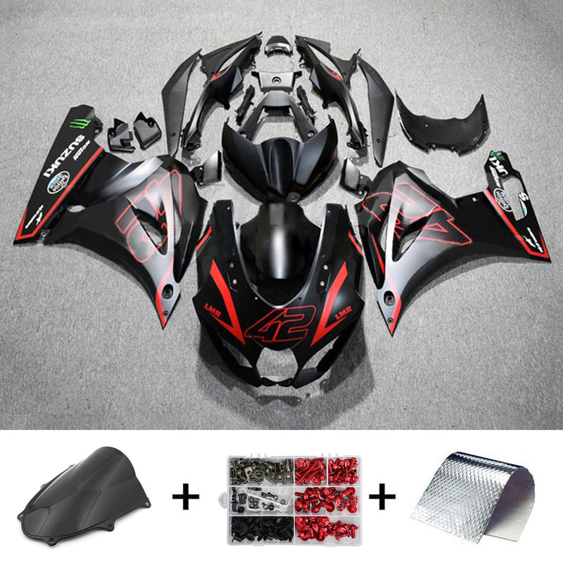 Amotopart Suzuki GSXR1000 2017-2023 K17 kåpesett Body Plastic ABS