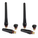 Baghætter til WP17 WP26 WP18 TIG svejsebrænder lang mellem kort 2x 7,8,9