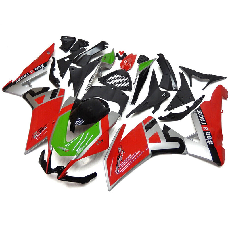 Amotopart Aprilia RSV4 1000 2009-2015 Juego de carenado, carrocería, plástico, ABS