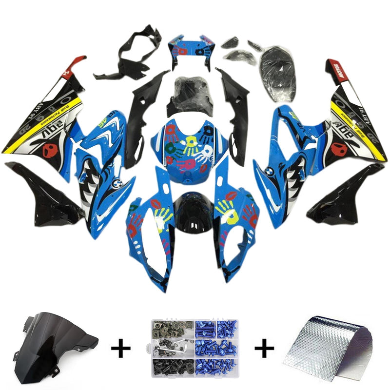 Amotopart BMW S1000RR 2017-2018 Fairing Sett Body Plastic ABS