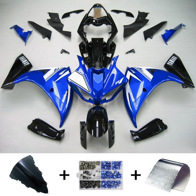 Kåpesett for Yamaha YZF 1000 R1 2012-2014 Generisk