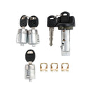 Cylinder och 3-dörrars låsset med tändningsnyckel med 2 nycklar för Suburban Tahoe 1998-1999