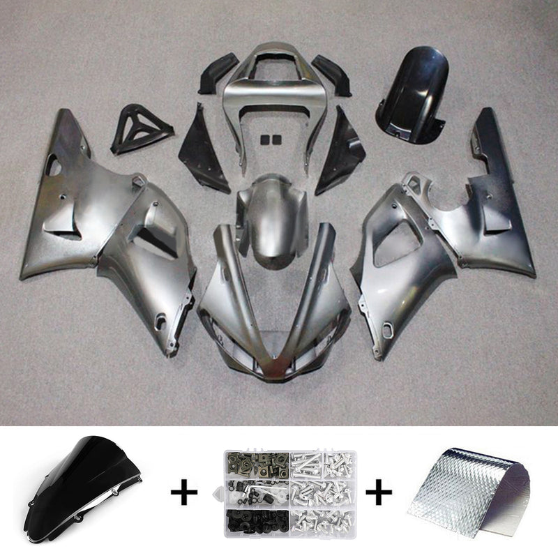 Conjunto de carenagens Amotopart para Yamaha YZF 1000 R1 2000-2001, corpo, plástico, ABS