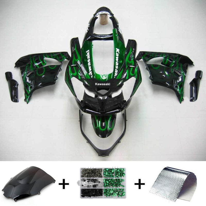 Kåpesett for Kawasaki ZX9R 2000-2001 Generisk