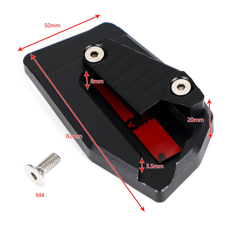 Bromspedalförlängning, svart, lämplig för Bmw K1600Gt Gtl K1600B Ga 17-21 Generic