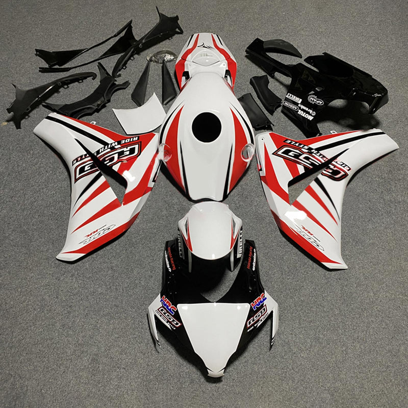 Amotopart Honda CBR1000RR 2008-2011 kåpesett Body Plastic ABS