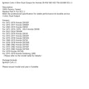 3.0 vysoce výkonná zapalovací cívka pro Honda CB 550 F K 750 AC Super Sport Four