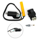 Tändspole tändstift CDI för Honda TRX400EX Sportrax 400 2x4 1999-2004 ATV Generic