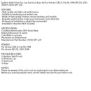 Tenningsbryter Drivstofflokk frølåsnøkkel for Honda XR125L 03-08 CLR125 1998