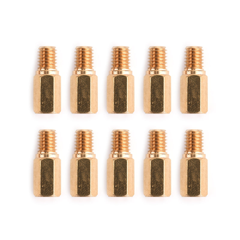 10pcs Carb -Hauptjets für Keihin Pwk PE Oko Stufe 6 180 182 185 188 190 192 195