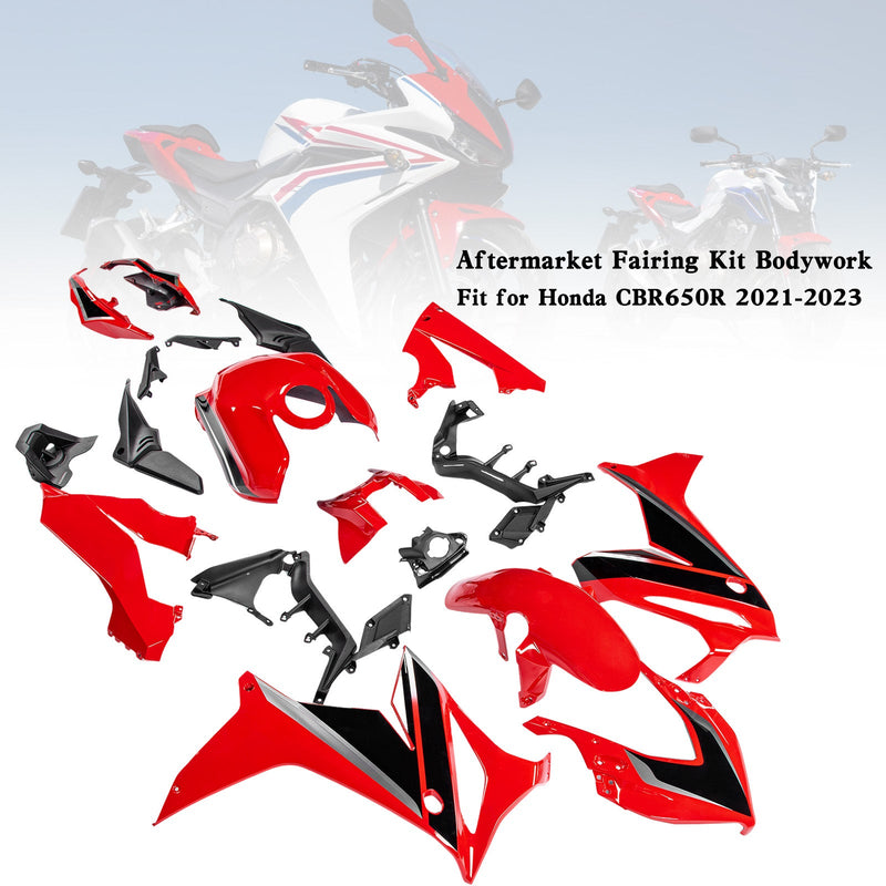 Honda CBR650R 2021-2023 kåpesett ABS plast sprøytestøping