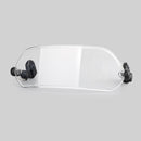 Motorsykkel Justerbar Clip On Windshield Extension Spoiler Vindavviser