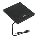 Extern CD/DVD-enhet för bärbar dator 7 i 1 USB 3.0 DVD-spelare Bärbar 7 i 1 extern CD/DVD-brännare USB 3.0 Typ-C Typ A CD-ROM Laptop