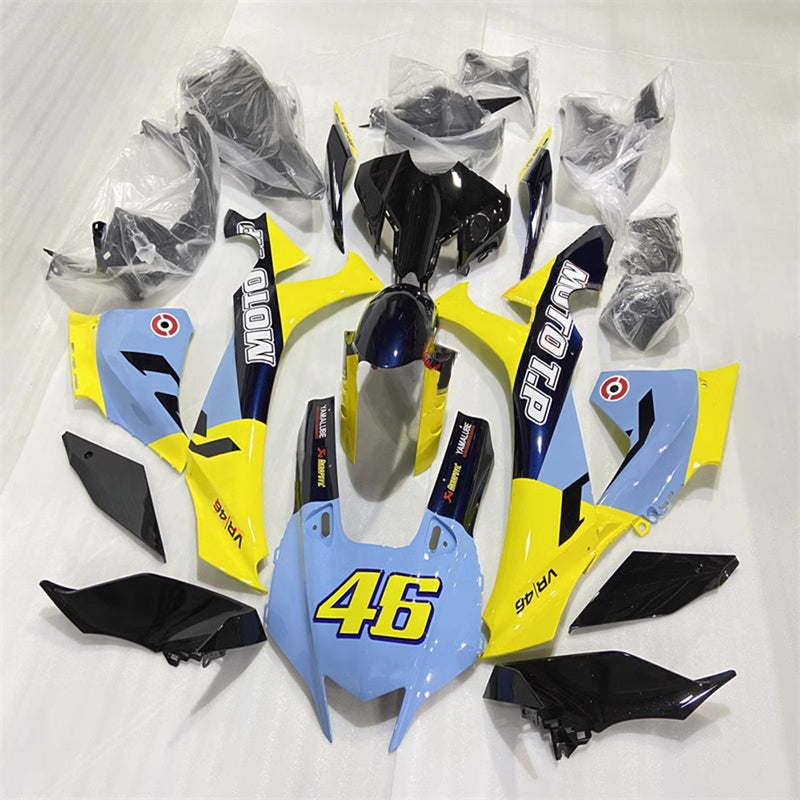 Amotopart Yamaha YZF R1 2020-2024 kåpesett Body Plastic ABS