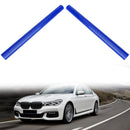 #B Farbunterstützung Grill Bar V. Klammerverpackung für BMW G01 G02 G05 G06 G07 G30 G38 Blau