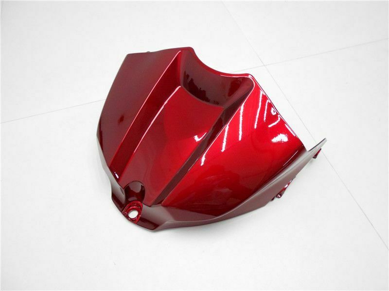 Formsprutad ABS plastkåpa passar Yamaha YZF R1 2009-2011 Röd Svart Generisk