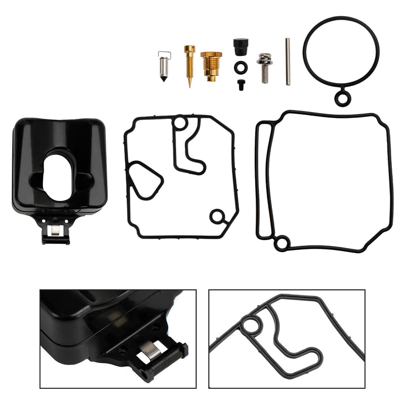 Kit de conversión de carburador adecuado para motor fueraborda Yamaha de 2 tiempos, 40 HP y 50 HP