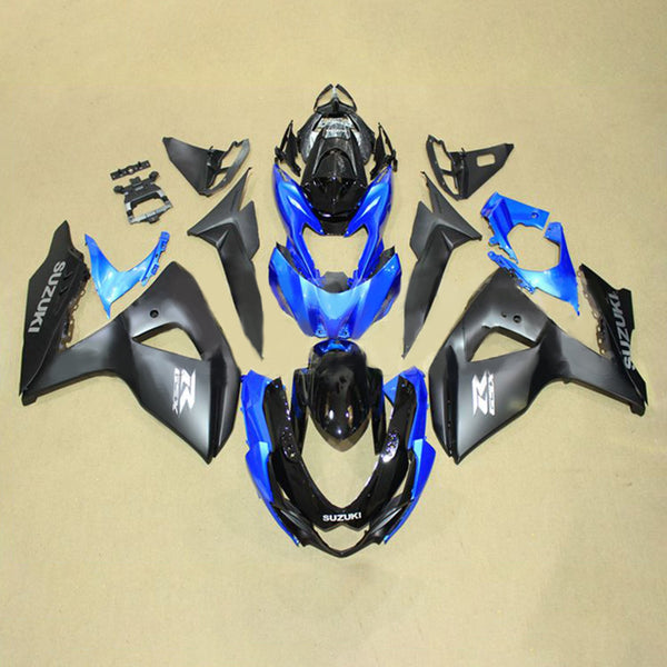 Amotopart Suzuki GSXR1000 2009-2016 K9 kåpesett Body Plastic ABS