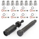 Kit de instalación de herramienta de extracción de taza de manga de inyector apto para Ford Powerstroke 6.0L genérico 03-10
