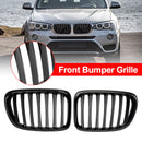 BMW X1 E84 2009–2014 SUV Fronthaube Nierengrill in glänzend Schwarz