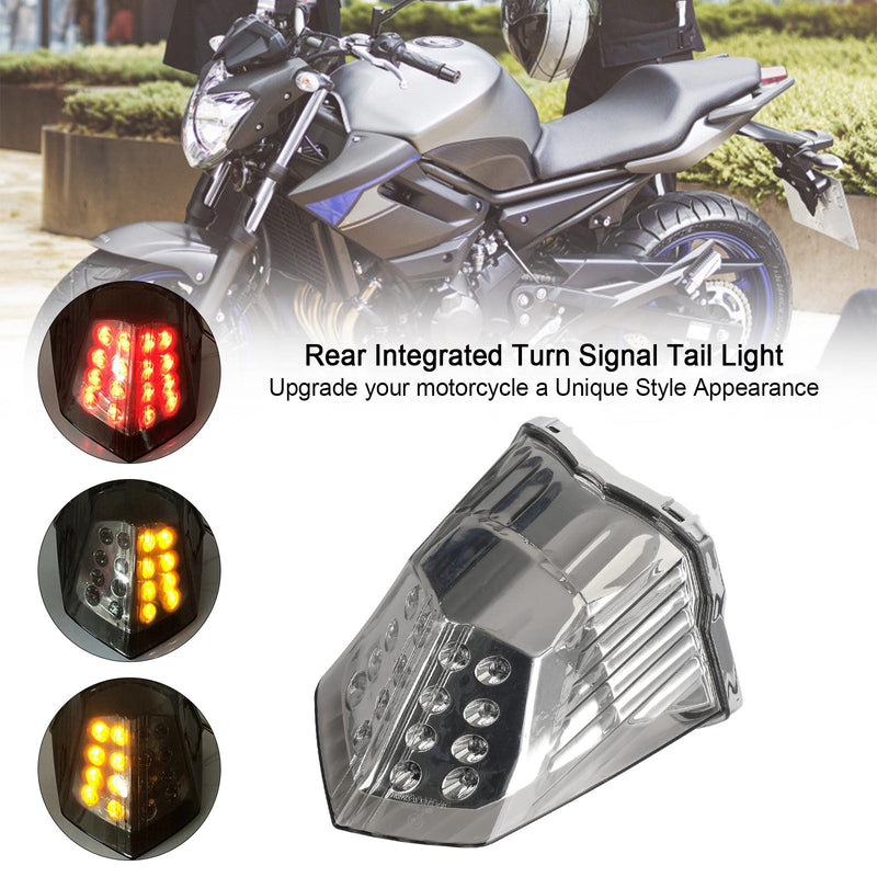 2009-2014 Yamaha Diversion 600 XJ6 FZ6 Integriertes Blinker-Rücklicht