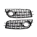 A4 S-LINE S4 2008–2012 Audi Honeycomb Style Nebelscheinwerfer Grill Ersatzgitter Stoßstange