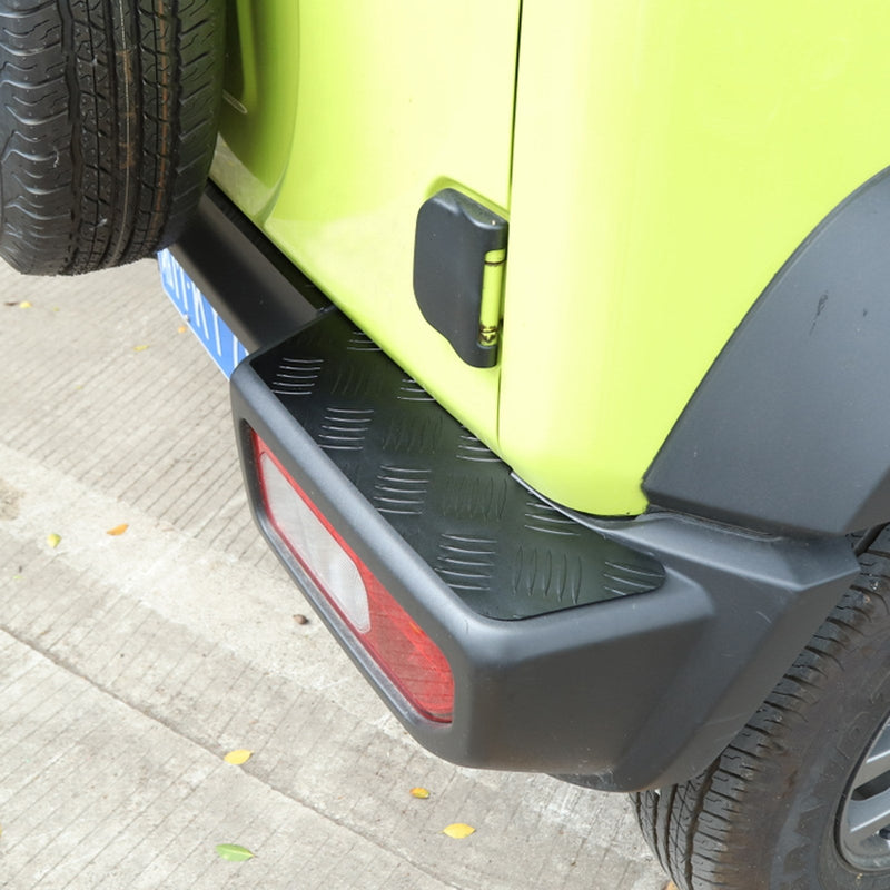 Protector de parachoques trasero de aleación negra para Suzuki Jimny 2019-2023 genérico