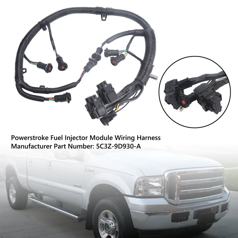 Powerstroke FICM drivstoffinjektormodul ledningsnett for Ford F Super Duty 6.0L generisk